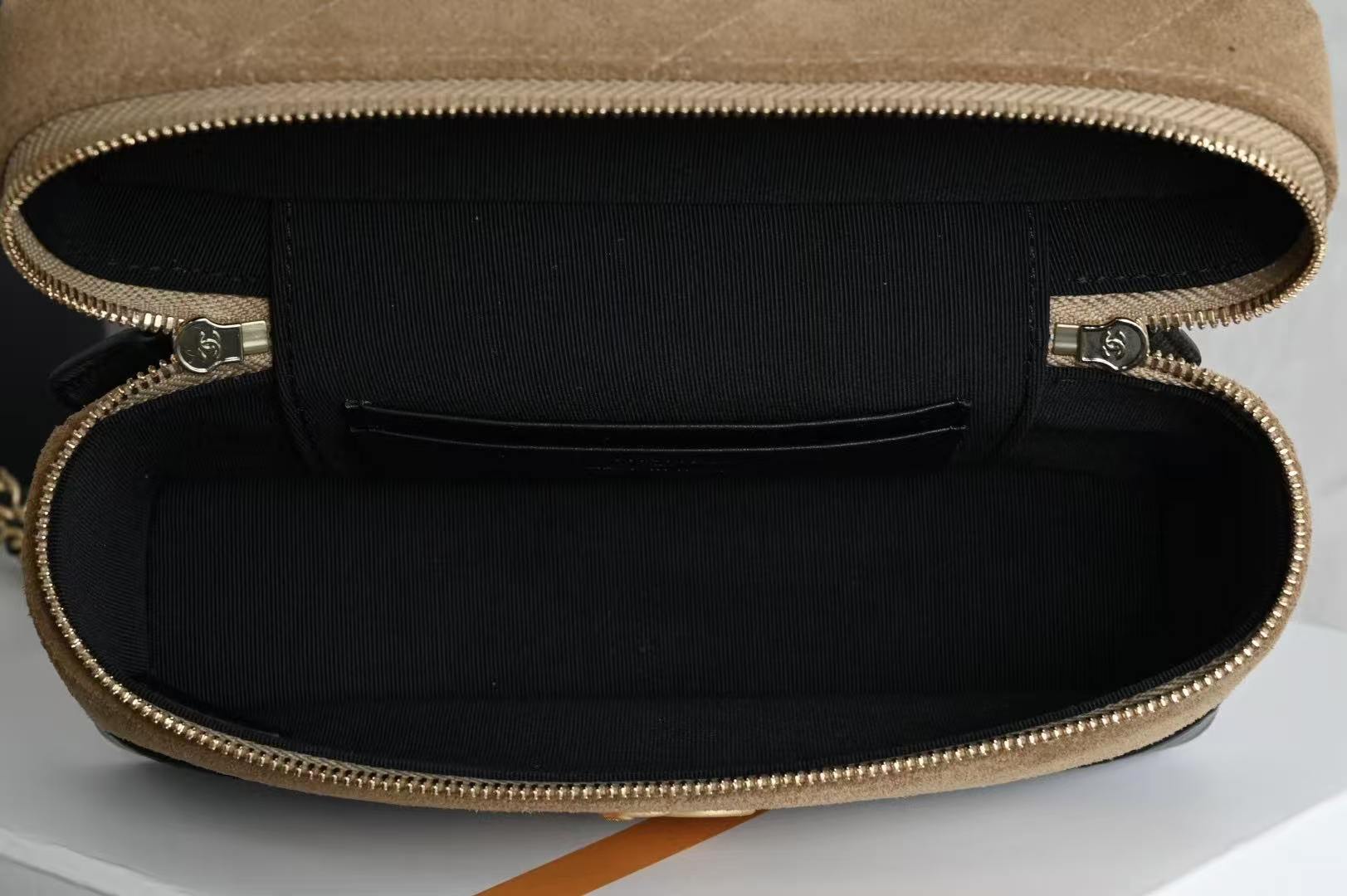 26Ss Suede Gray and Black LP Box Bagv