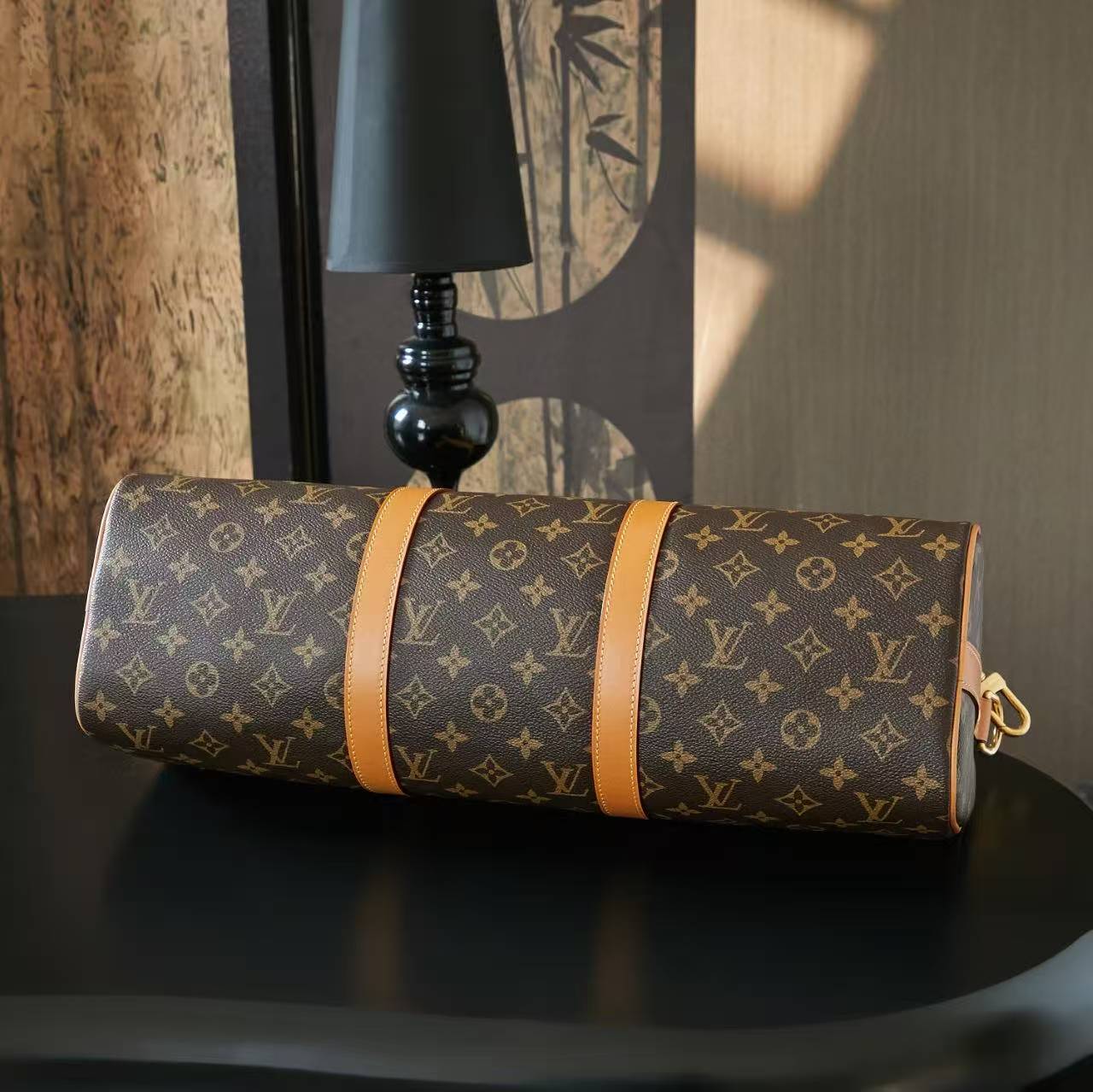 Papillon Bandoulière 30 Monogram Barrel Shoulder Bag (Nickname: Papillon Tube Bag)