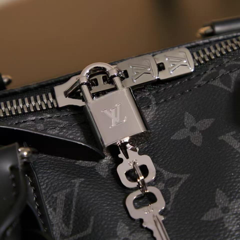 Keepall Bandoulière 45 Monogram Eclipse Duffel Bag