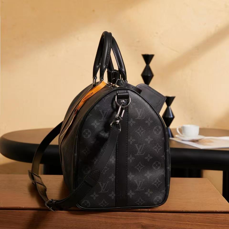 Keepall Bandoulière 45 Monogram Eclipse Duffel Bag