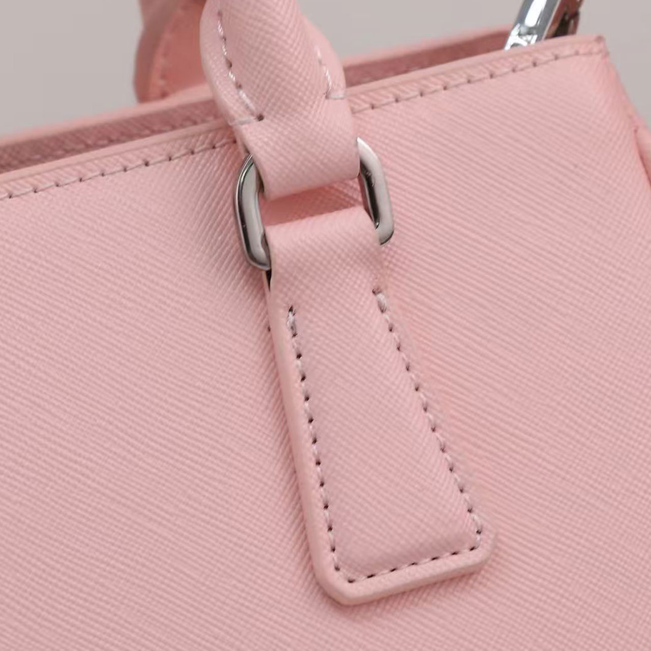 Prada Galleria Mini Cherry Blossom Pink Cross Pattern Killer Bag Set