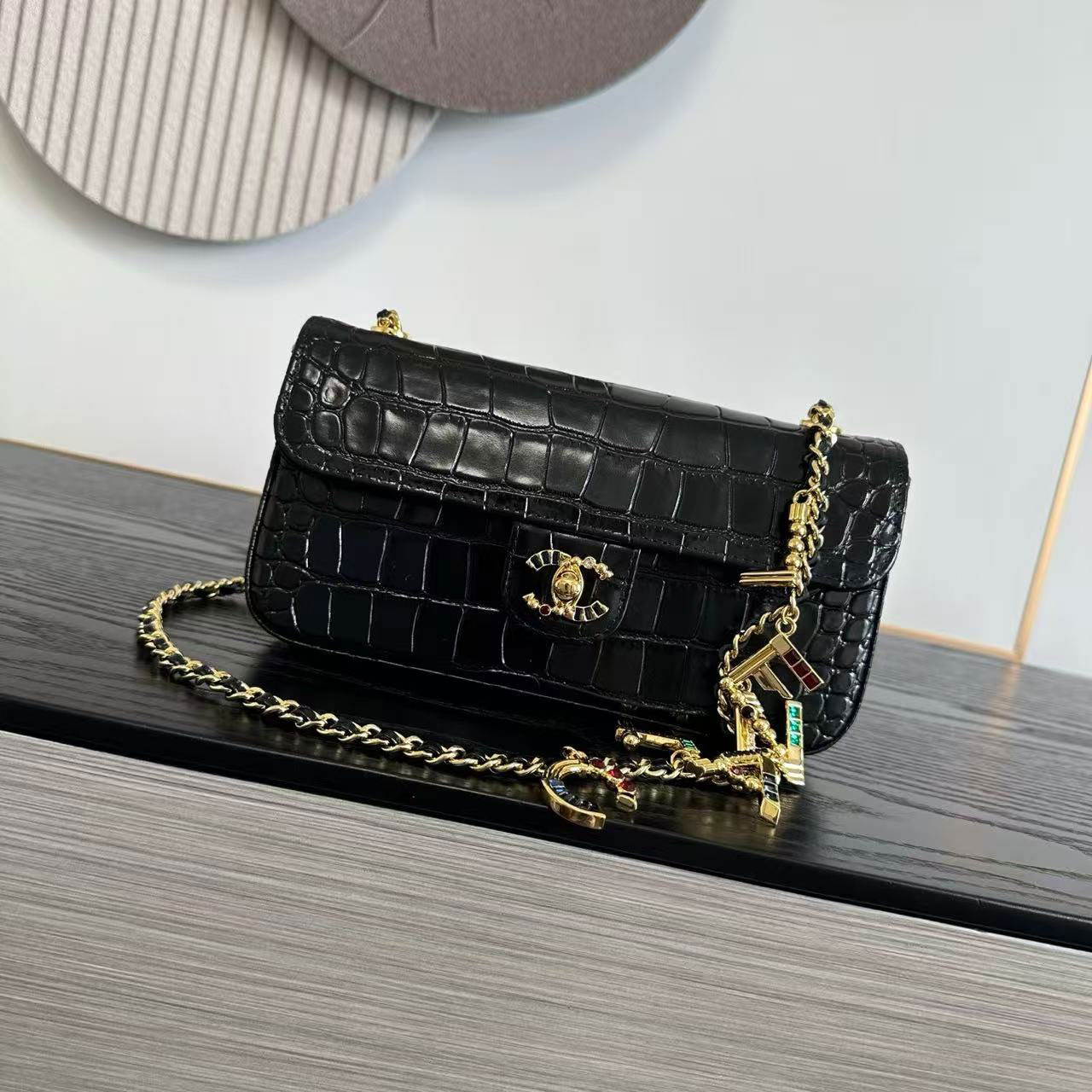 Chanel Mini Flap Bag with Top Handle