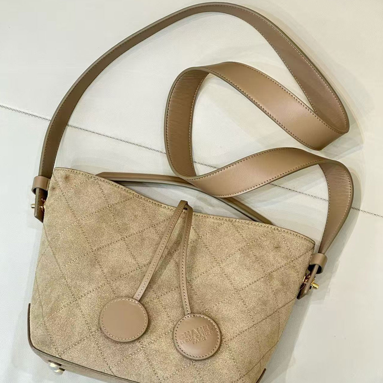 Chanel 26S Drawstring Bucket Bag