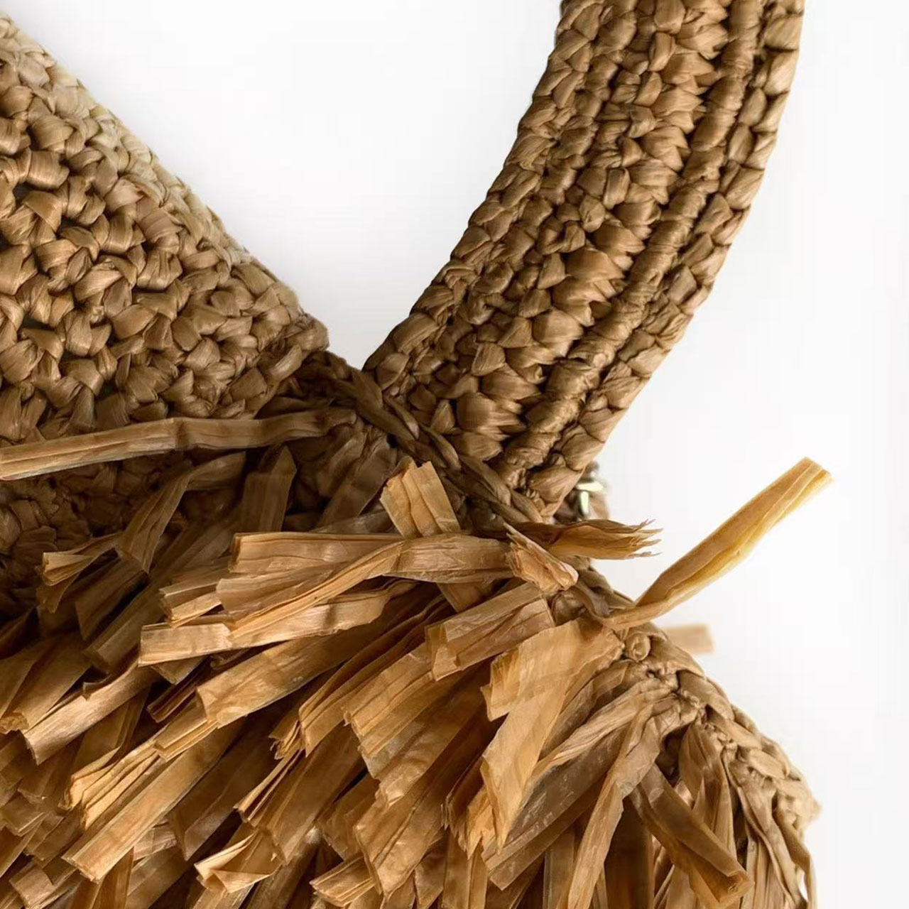 CHANEL 26S woven tassel handbag