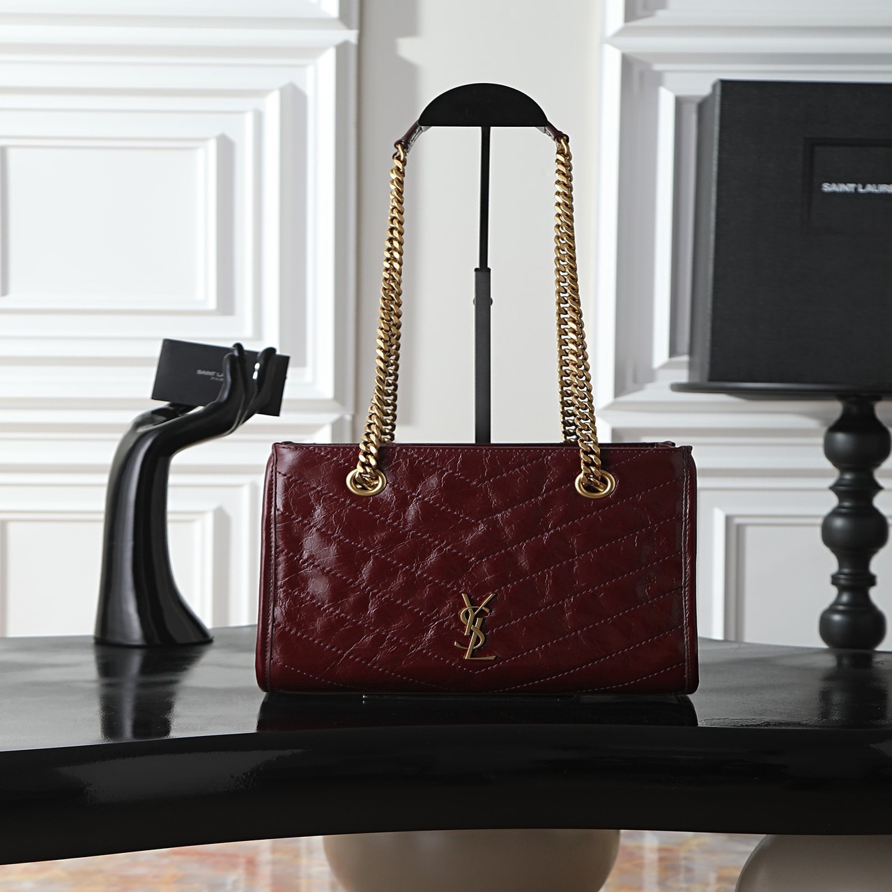 YSL Niki Small Shopping Bag
