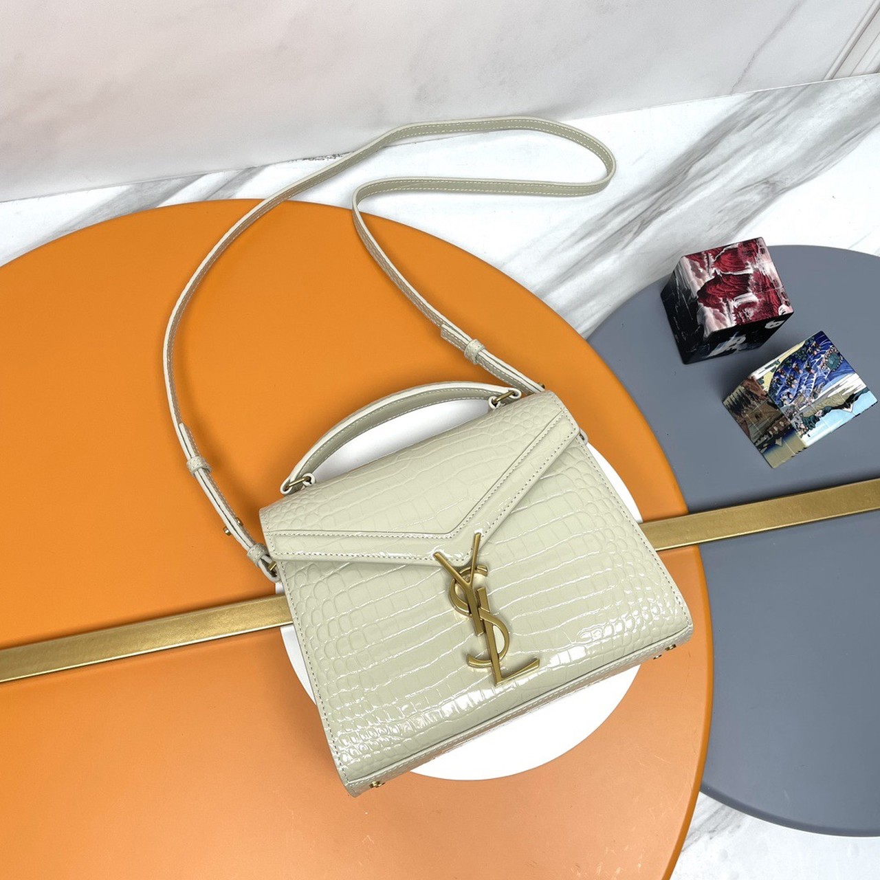 YSL Cassandra Mini Top Handle Bag