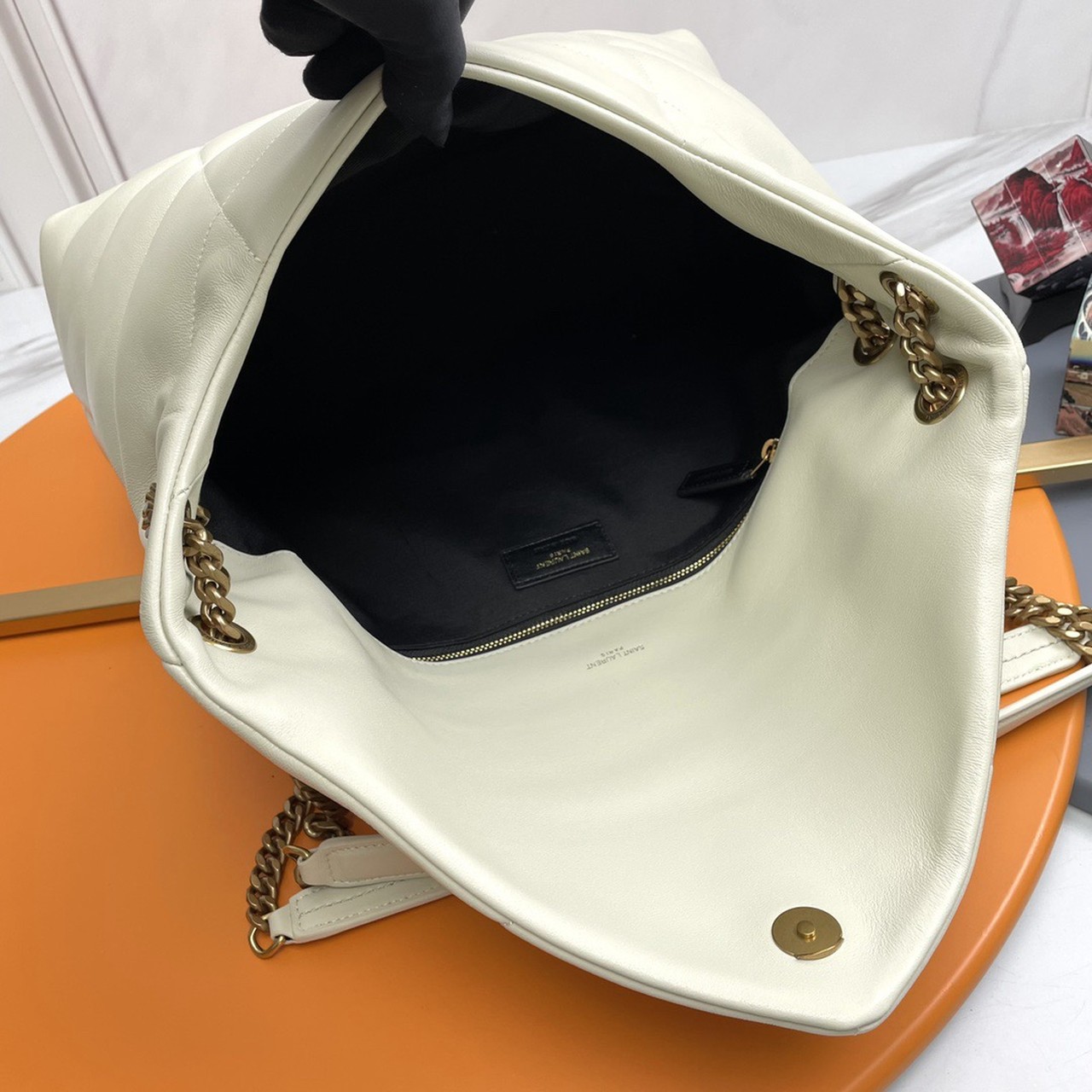 YSL Cassandra Mini Top Handle Bag